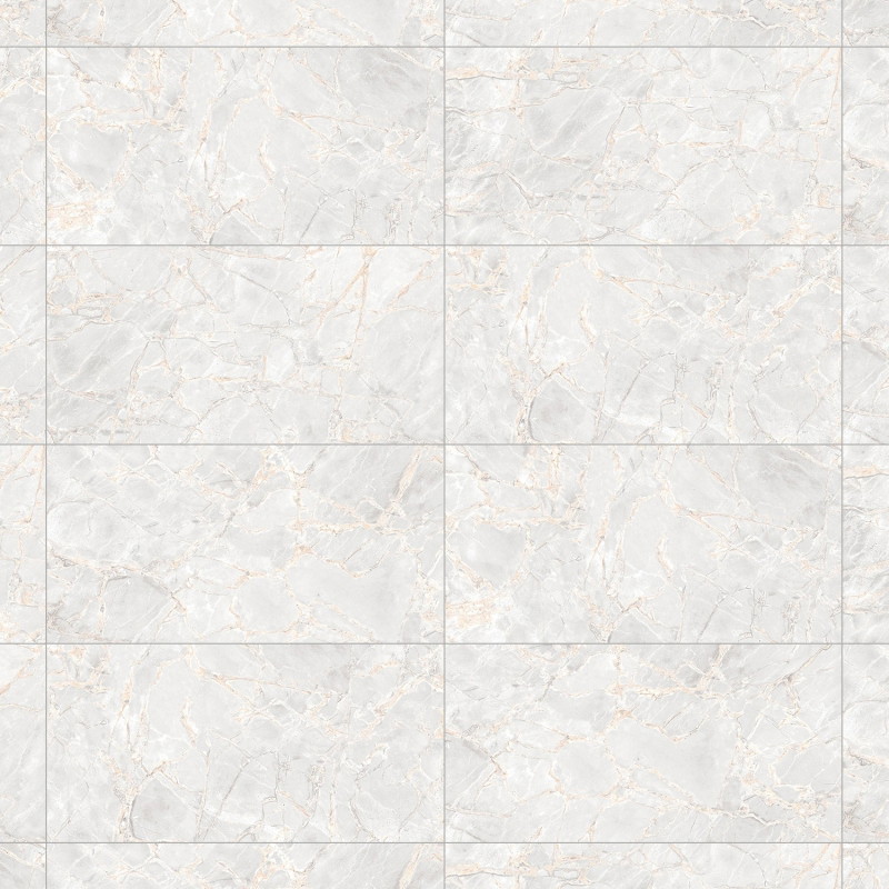 Mexen Rubble Bianco leštěný rektifikovaný gres G1, podlahová a stěnová dlaždice 120 x 60 cm, carving - TL401-120-060-00