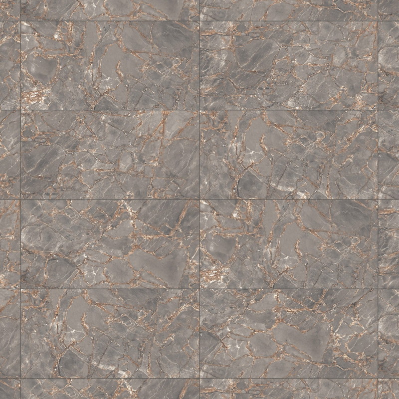 Mexen Rubble Šedý glazovaný rektifikovaný gres G1, dlaždice 120 x 60 cm, carving - TL401-120-060-02