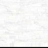 Mexen Brakel Bílý glazovaný rekt. G1, podlahová a stěnová dlaždice 120 x 60 cm, carving - TL402-120-060-01
