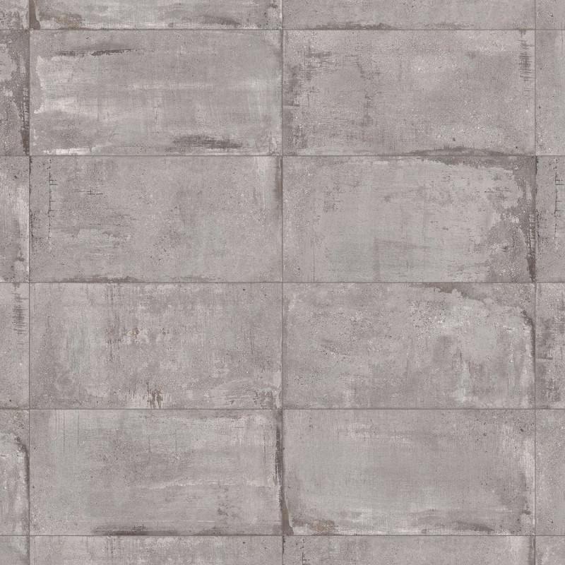 Mexen Cemento Grigio gres glazovaný rek. G1, podlahová-stěnová dlaždice 120 x 60 cm, carving - TL425-120-060-01