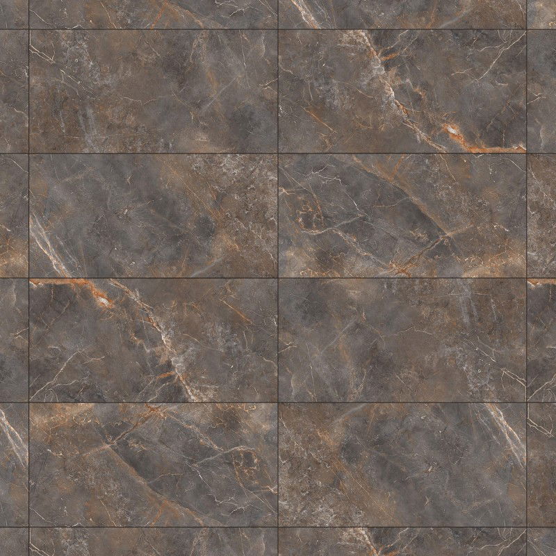 Mexen Visby Copper glazované rekt. G1, dlaždice podlahová-stěnná 120 x 60 cm, carving - TL428-120-060-03