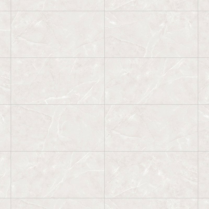 Mexen Boca Bianco gres glazovaný rekt. G1, dlaždice podlahová a stěnová 120 x 60 cm, lesk - TL102-120-060-00