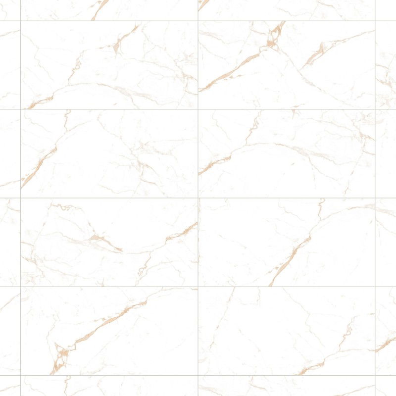 Mexen Noor Satnario Gold leštěný glazovaný rektifikovaný gres, dlaždice podlahová-stěnová 120 x 60 cm, lesk - TL105-120-060-01