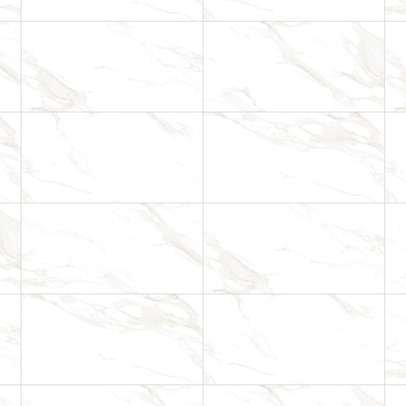 Mexen Luton Bianco glazované dlažby rekt. G1, dlaždice podlahová-stěnná 120 x 60 cm, lesklá - TL113-120-060-00