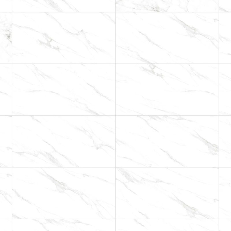 Mexen Bliss Bílý glazovaný rekt. G1, podlahová a stěnová dlaždice 120 x 60 cm, lesk - TL149-120-060-00