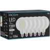 Mexen Vintis 6x Žárovka filament LED E27, G125, 12W, Neutrální - 4000K, 1560 lm, čirá - L158-E27-1240-00x06
