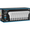 Mexen Nova 10x LED žárovka E27, R63, 8W, Studená - 6500K, 840 lm - L104-E27-0865-01x10