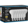 Mexen Nova 6x LED žárovka E27, R80, 15W, Teplá - 3000K, 1575 lm - L105-E27-1530-01x06