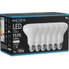 Mexen Nova 6x Žárovka LED E27, R80, 15W, Neutrální - 4000K, 1575 lm - L105-E27-1540-01x06