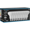 Mexen Nova 10x LED žárovka E27, R80, 15W, Neutrální - 4000K, 1575 lm - L105-E27-1540-01x10