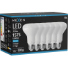 Mexen Nova 6x LED žárovka E27, R80, 15W, Studená - 6500K, 1575 lm - L105-E27-1565-01x06