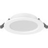 Mexen LDRR stropní panel downlight LED zapuštěný průměr 12 cm, 6W, Neutrální - 4000K, 600 lm, bílý - L210-012-0640-20