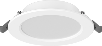 Mexen LDRR stropní panel downlight LED zapuštěný průměr 12 cm, 6W, Neutrální - 4000K, 600 lm, bílý - L210-012-0640-20