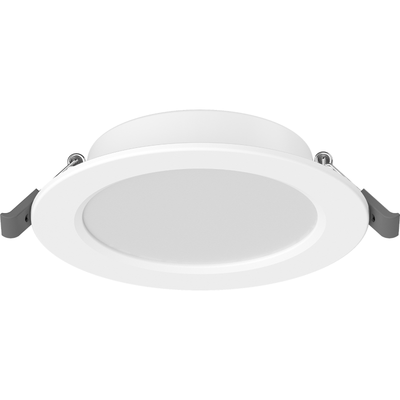 Mexen LDRR stropní panel downlight LED zapuštěný, průměr 12 cm, 6W, Studená - 6500K, 600 lm, bílá - L210-012-0665-20