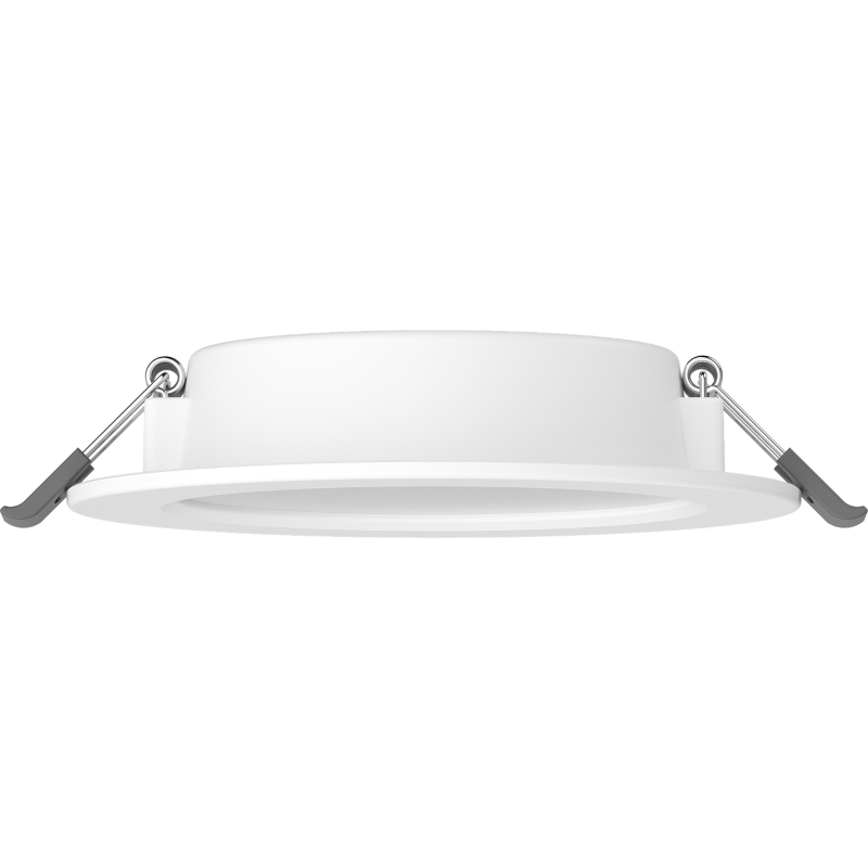 Mexen LDRR stropní panel downlight LED zapuštěný, průměr 12 cm, 6W, Studená - 6500K, 600 lm, bílá - L210-012-0665-20