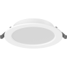 Mexen LDRR stropní LED downlight panel 14 cm, 9W, neutrální - 4000K, 990 lm, bílý - L210-014-0940-20