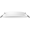Mexen LDRR stropní panel downlight LED zápustný fi 14 cm, 9W, Studená - 6500K, 990 lm, bílý - L210-014-0965-20