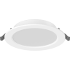 Mexen LDRR stropní panel downlight LED zápustný fi 14 cm, 9W, Studená - 6500K, 990 lm, bílý - L210-014-0965-20
