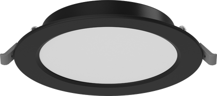 Mexen LDRR stropní panel downlight LED zapuštěný fi 14 cm, 9W, Studená - 6500K, 720 lm, černá - L210-014-0965-70