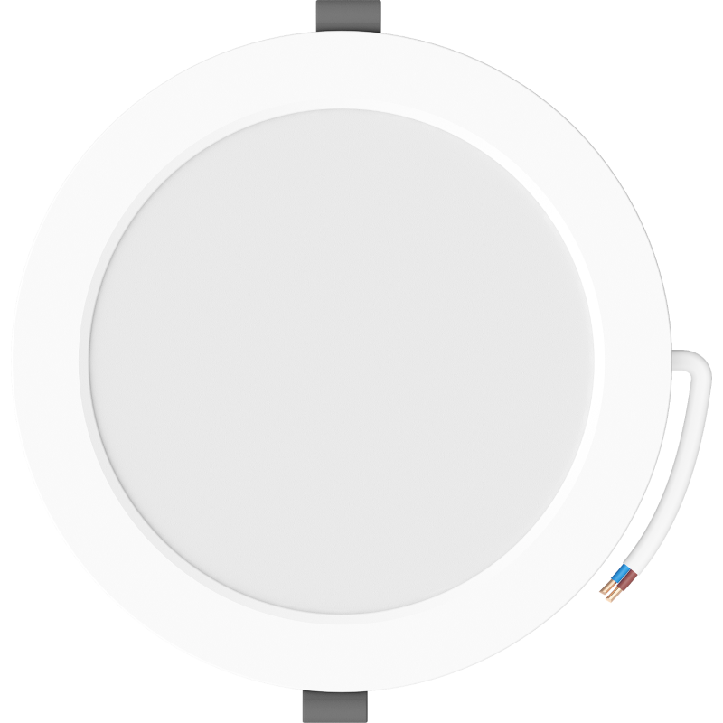 Mexen LDRR stropní panel downlight LED zapuštěný fi 17 cm, 12W, Neutrální - 4000K, 1320 lm, bílý - L210-017-1240-20