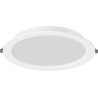 Mexen LDRR led svítící stropní panel vestavný fi 22 cm, 18W, Studená - 6500K, 1980 lm, bílý - L210-022-1865-20