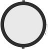 Mexen LDRR stropní panel downlight LED zapuštěný fi 30 cm, 24W, Neutrální - 4000K, 1920 lm, černý - L210-030-2440-70
