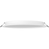 Mexen LDRR stropní panel downlight LED zapuštěný průměr 30 cm, 24W, Studená - 6500K, 2640 lm, bílá - L210-030-2465-20