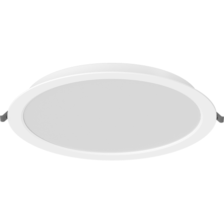 Mexen LDRR stropní panel downlight LED zapuštěný průměr 30 cm, 24W, Studená - 6500K, 2640 lm, bílá - L210-030-2465-20