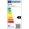 Mexen LDRR stropní panel downlight LED zapuštěný průměr 30 cm, 24W, Studená - 6500K, 2640 lm, bílá - L210-030-2465-20