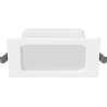 Mexen LDRR stropní panel downlight LED zapuštěný 12 x 12 cm, 6W, Neutrální - 4000K, 600 lm, bílý - L211-012-0640-20