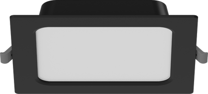 Mexen LDRR stropní panel downlight LED zapuštěný 14 x 14 cm, 9W, Studená - 6500K, 720 lm, černá - L211-014-0965-70