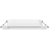 Mexen LDRR stropní panel downlight LED zapuštěný 17 x 17 cm, 12W, Neutrální - 4000K, 1320 lm, bílý - L211-017-1240-20