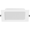 Mexen LDRR stropní panel downlight LED vestavný 17 x 17 cm, 12W, Studená - 6500K, 1320 lm, bílý - L211-017-1265-20