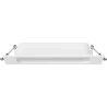 Mexen LDRR stropní panel downlight LED vestavný 17 x 17 cm, 12W, Studená - 6500K, 1320 lm, bílý - L211-017-1265-20