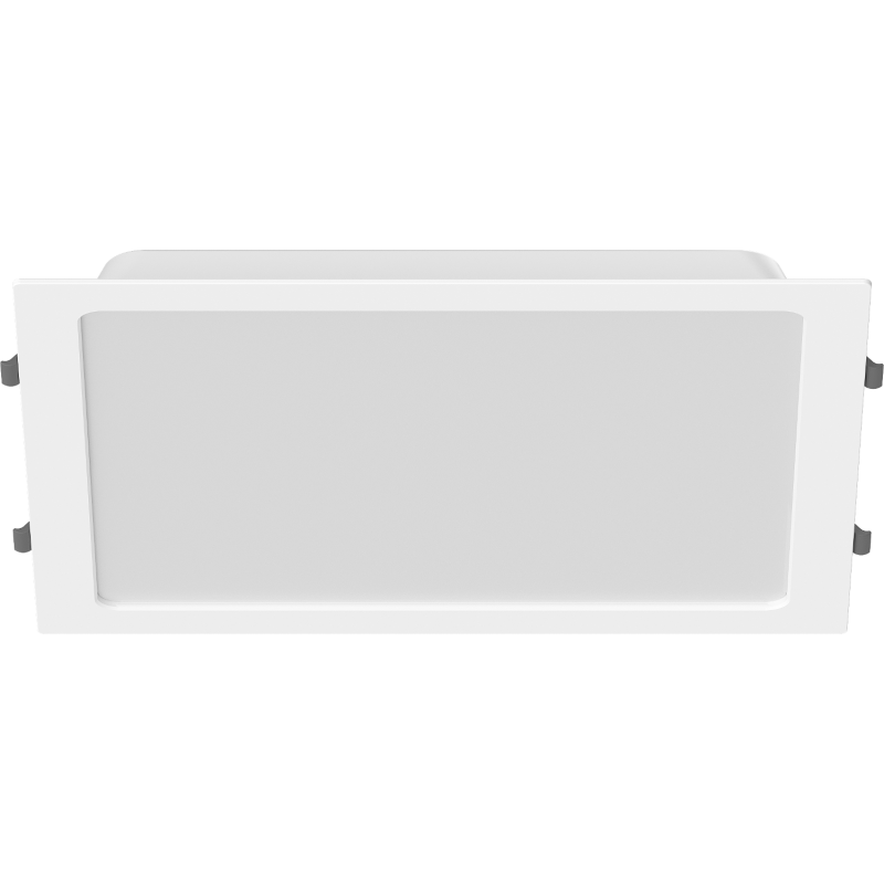 Mexen LDRR podhledový panel downlight LED zapuštěný 30 x 30 cm, 24W, Neutrální - 4000K, 2640 lm, bílý - L211-030-2440-20