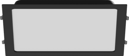 Mexen LDRR stropní panel downlight LED zapuštěný 30 x 30 cm, 24W, neutrální - 4000K, 1920 lm, černý - L211-030-2440-70