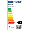 Mexen LDRR stropní panel zapuštěný LED downlight 30 x 30 cm, 24W, Studená - 6500K, 1920 lm, černý - L211-030-2465-70