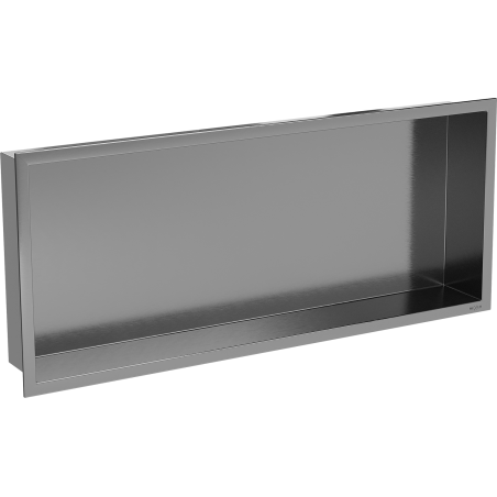 Mexen X-Wall-R Výklenková police s límcem 75 x 30 cm, gun gray kartáčovaná - 19E0753010