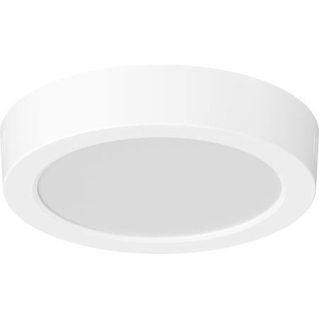 Mexen LDSR stropní LED světlo povrchová montáž průměr 17 cm, 12W, Neutrální - 4000K, 1320 lm, bílá - L212-017-1240-20