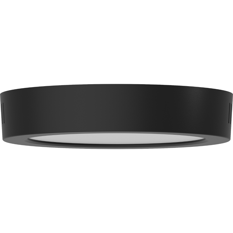 Mexen LDSR stropní LED svítidlo s povrchovou montáží, průměr 17 cm, 12W, neutrální - 4000K, 960 lm, černé