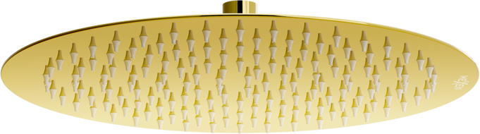 Mexen Slim hlavová sprcha 30 cm, zlatá - 79230-50