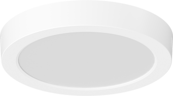 Mexen LDSR stropní LED svítidlo povrchově montované ø 22 cm, 18W, Studená - 6500K, 1980 lm, bílá - L212-022-1865-20