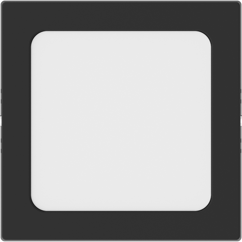 Mexen LDSS stropní LED svítidlo povrchové 17 x 17 cm, 12W, Neutrální - 4000K, 960 lm, černá - L213-017-1240-70