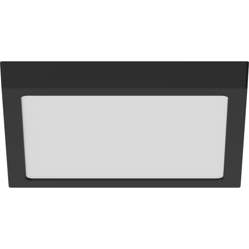 Mexen LDSS LED stropní svítidlo přisazené 30 x 30 cm, 24W, Studená - 6500K, 1920 lm, černá - L213-030-2465-70