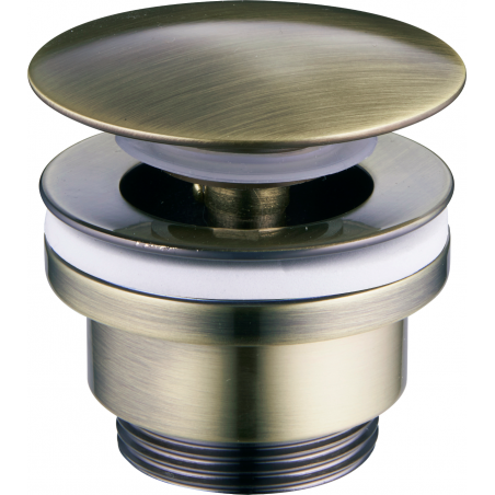 Mexen výpusť klik-klak univerzální, starožitná mosaz - 79930-40