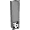 Mexen X-Wall-B zásobník na toaletní papír, kartáčovaný gun grey - 19E5