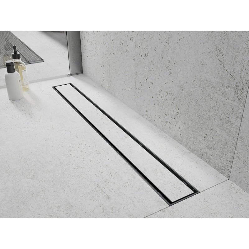 Mexen Flat Abs Flat ABS liniový odtok 2v1 70 cm, inox - 1069070