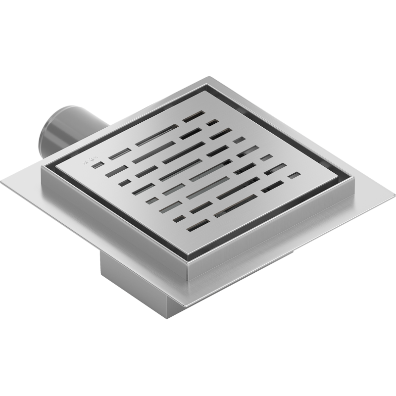 Mexen Flat-Q M01 podlahový vpust čtvercový 15 x 15 cm, inox - 1010315