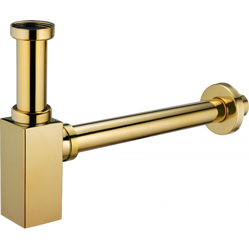 Mexen polovysifon umyvadlový čtvercový, zlatý - 79960-50