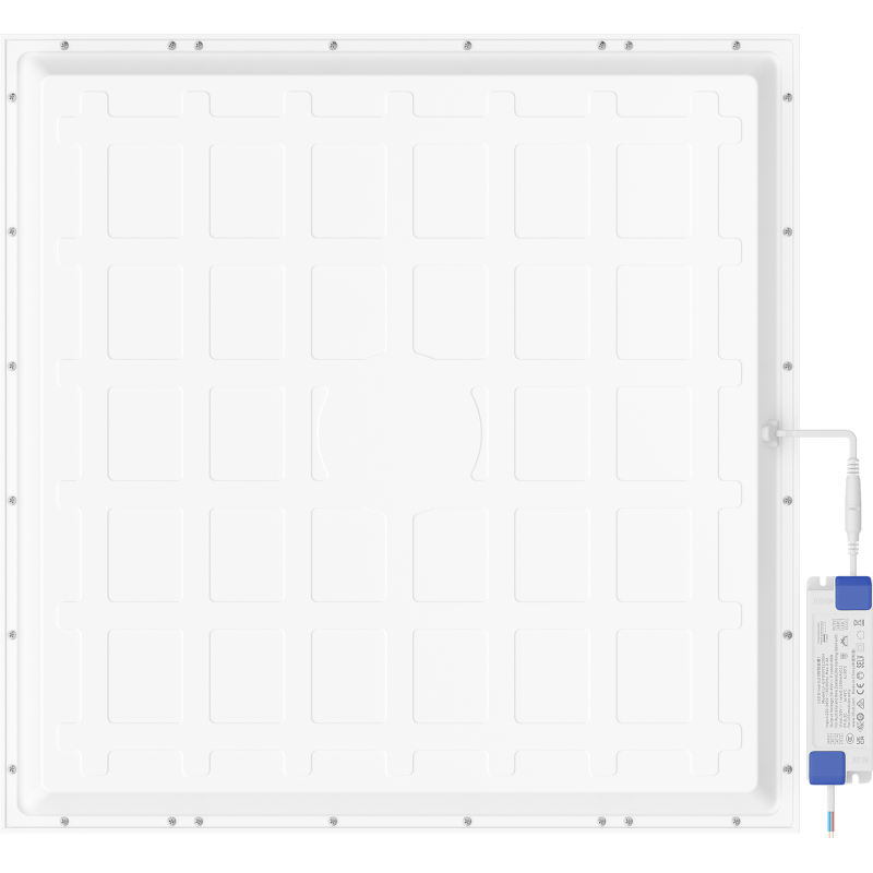 Mexen Brill+ podhledový LED panel 60 x 60 cm, 48W, Neutrální - 4000K, 5280 lm, bílý - L201-060-060-4840-20